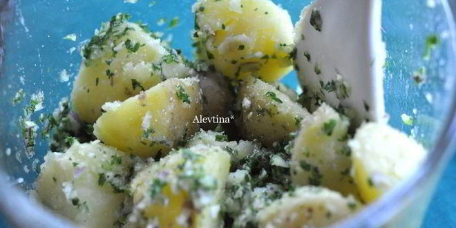 Рецепт картофеля сальса