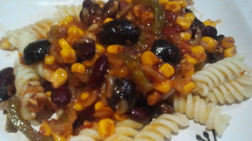 Как приготовить пасту мексиканец с соусом сальса