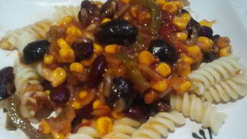 Рецепт Пасты Мексиканец с соусом сальса