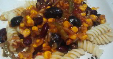 Рецепт Пасты Мексиканец с соусом сальса