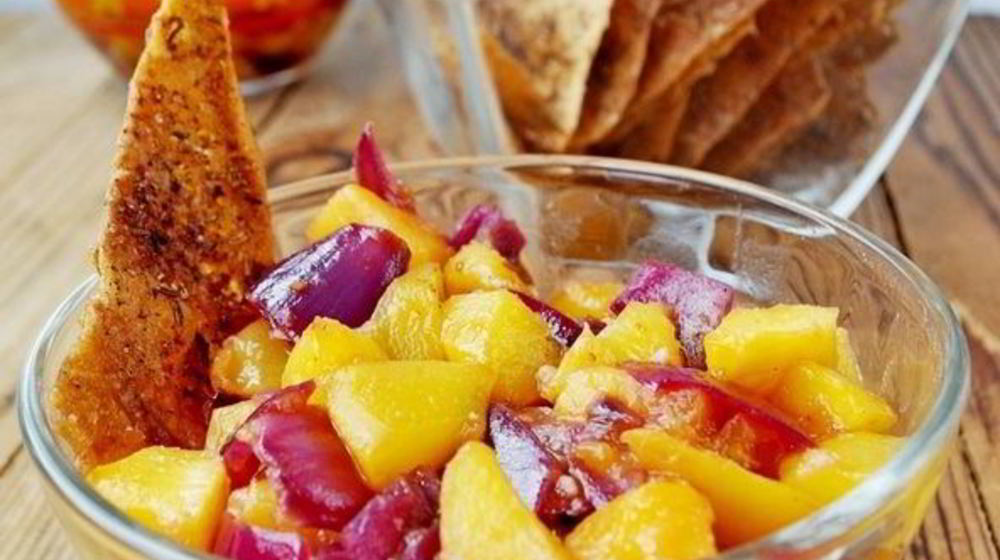 Как приготовить персиковую сальсу