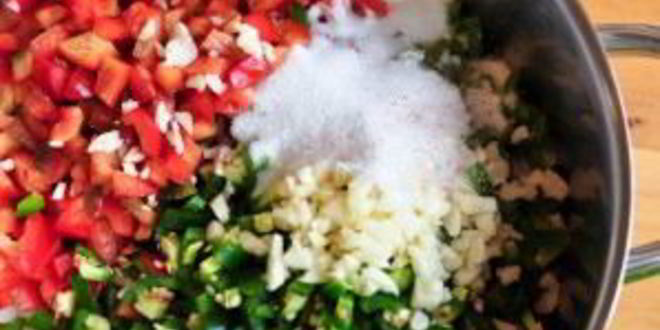 Рецепт сальсы на зиму