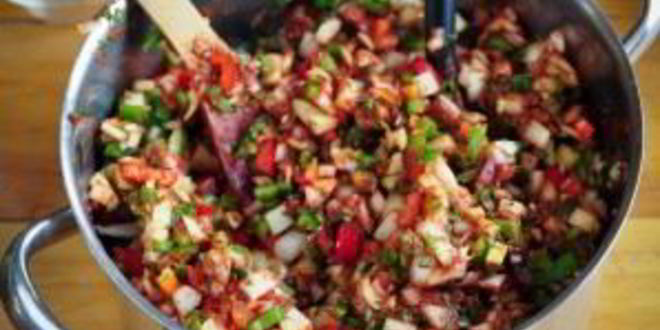 Рецепт сальсы на зиму