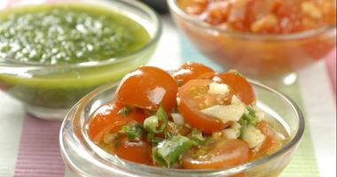 Рецепт Соусов сальса круда, сальса роха, сальса верде