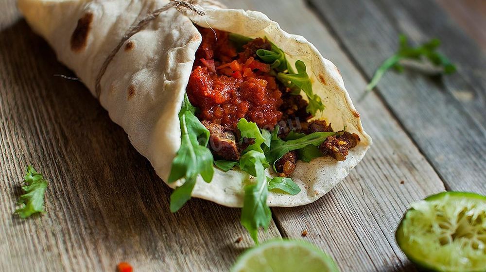 Как приготовить тако с соусом сальса