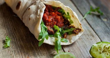 Рецепт Тако с соусом сальса