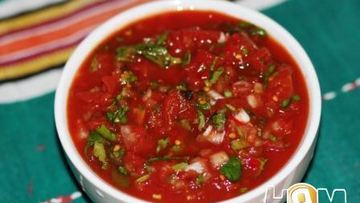 Рецепт Томатной сальсы с кинзой и луком