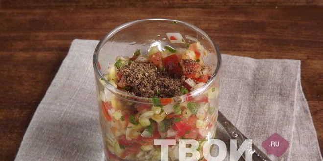 Рецепт томатной сальсы