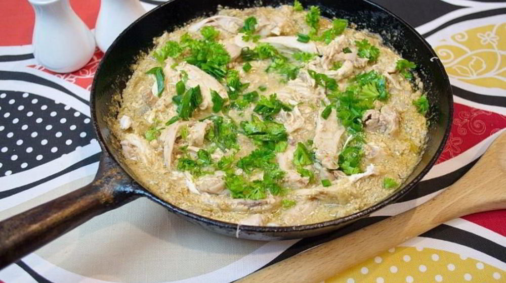 Как приготовить классический сациви из курицы