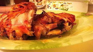 Рецепт Курицы в гранатовом соусе