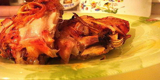 Рецепт курицы в гранатовом соусе