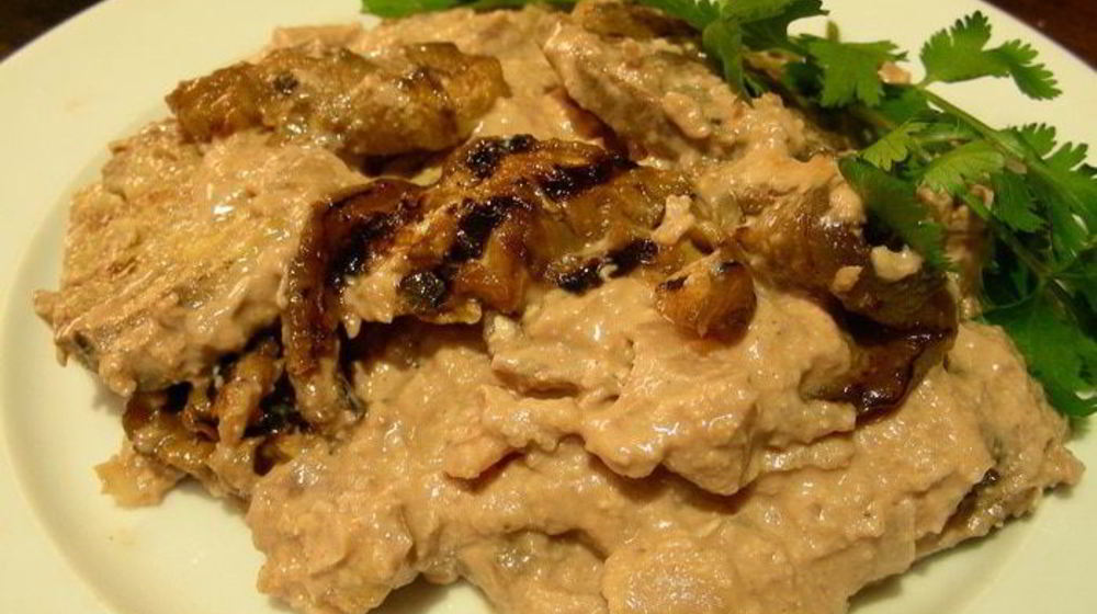 Как приготовить сациви из баклажанов