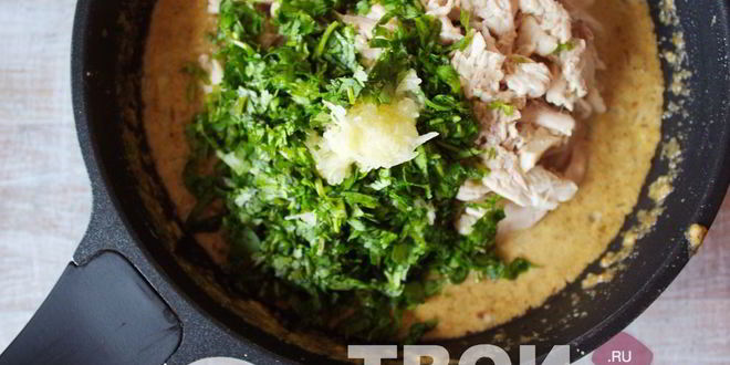 Рецепт сациви из курицы по-грузински