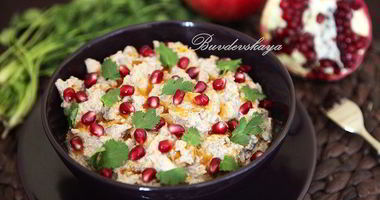 Рецепт Сациви из курицы с ореховым маслом