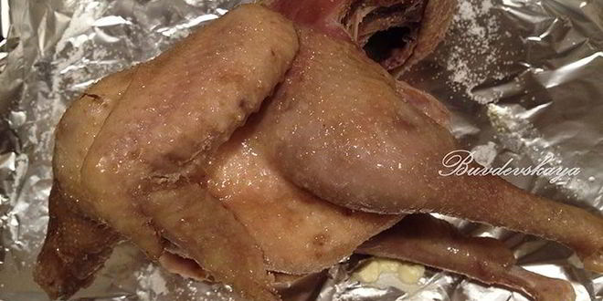 Рецепт сациви из курицы с ореховым маслом