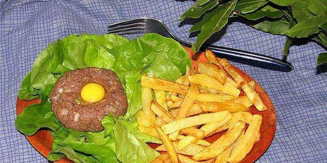 Рецепт французского тартара из конины