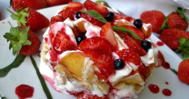 Рецепт Фруктово-ягодного тартар