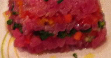 Рецепт Слоеного тартара из тунца