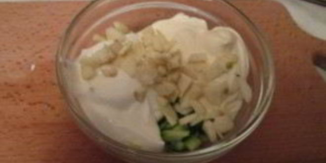 Рецепт соуса тартар из свежих огурцов