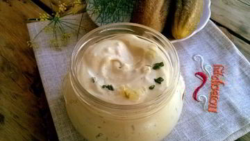 Рецепт Соуса Тартар с солеными огурцами