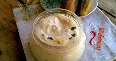 Рецепт Соуса Тартар с солеными огурцами