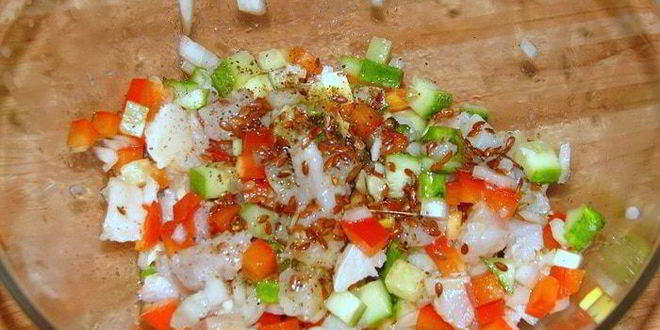 Рецепт тартара из дорады