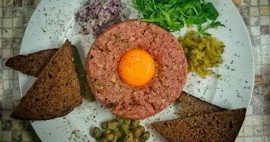Рецепт Тартара из говядины с каперсами