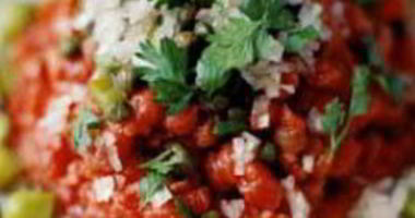 Рецепт Тартара из говядины с соусом