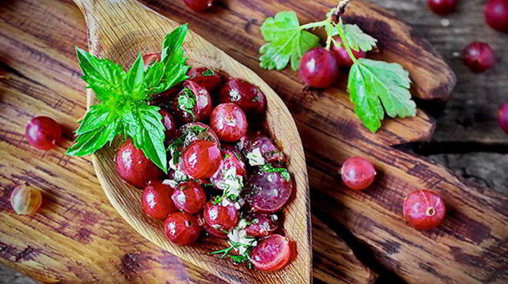 Как приготовить тартар из красного крыжовника