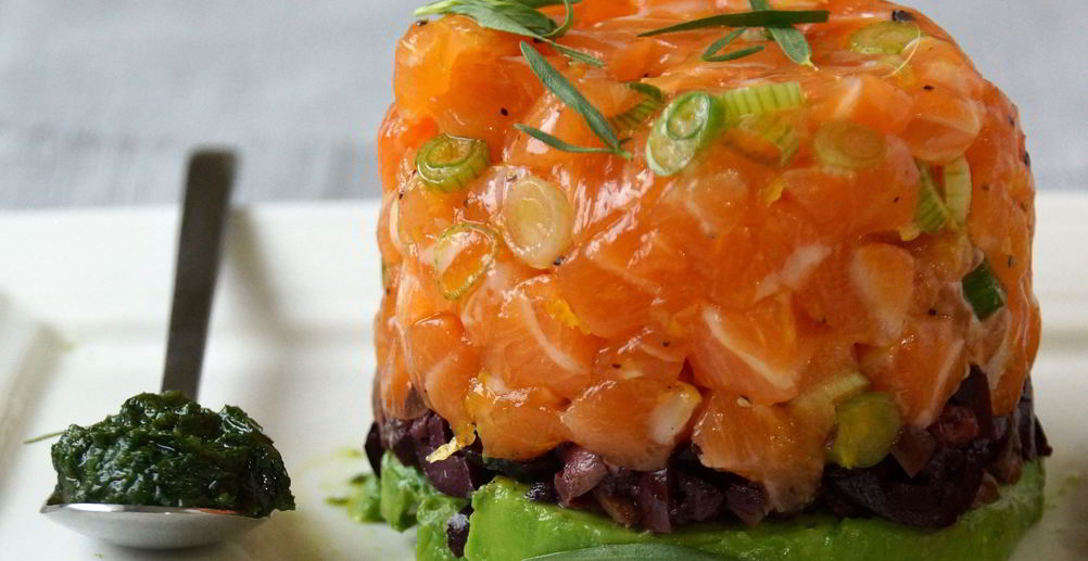 Рецепт тартар из лосося