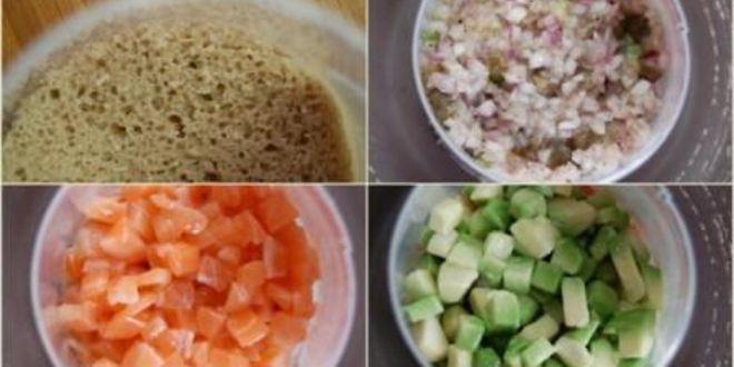 Рецепт тартара с лососем и авокадо