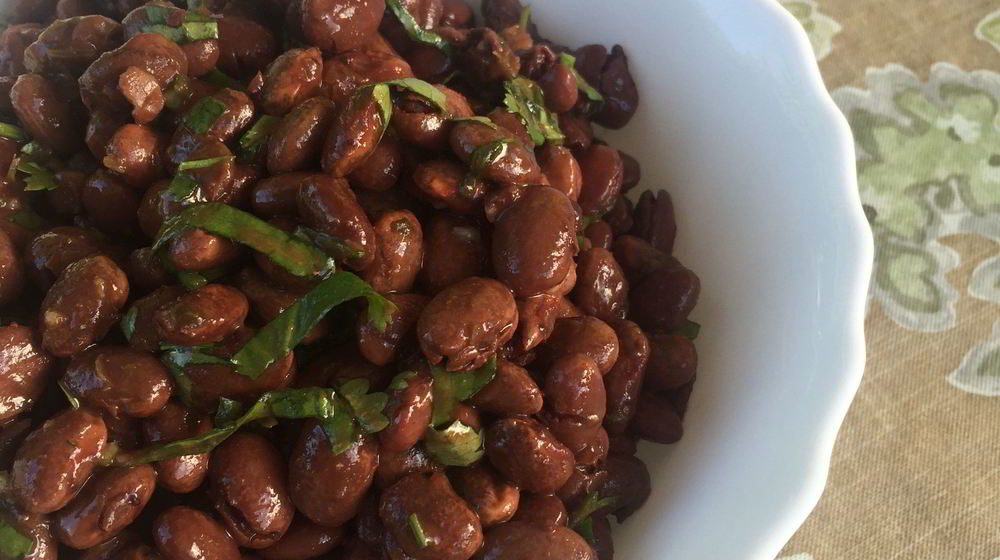 Как приготовить фасоль с ткемали