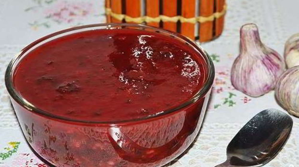 Как приготовить соус ткемали из красной сливы