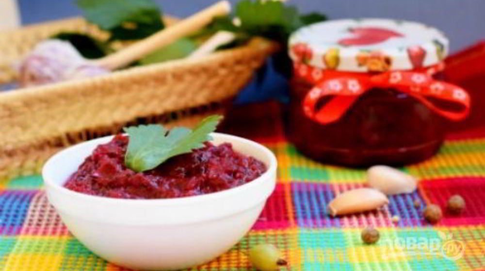 Как приготовить соус ткемали из крыжовника на зиму
