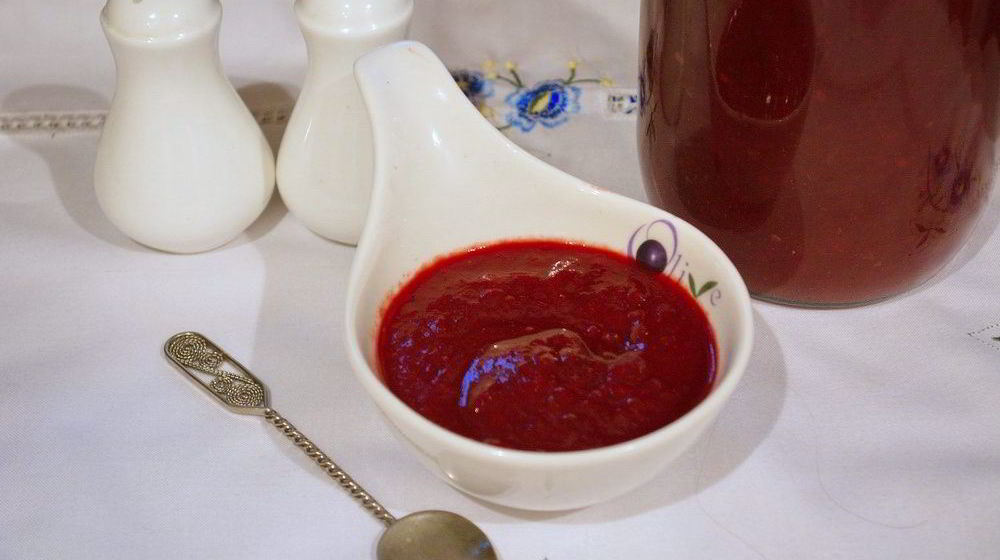 Как приготовить соус ткемали с синей сливой