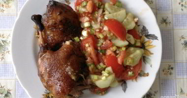 Рецепт Утки в соусе Ткемали с медом