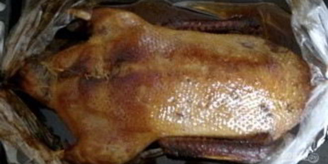 Рецепт утки в соусе ткемали с медом