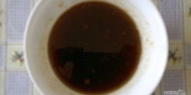 Рецепт утки в соусе ткемали с медом