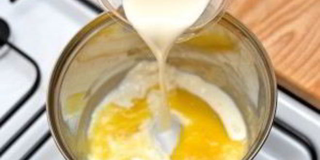 Рецепт молочно-сырного соус