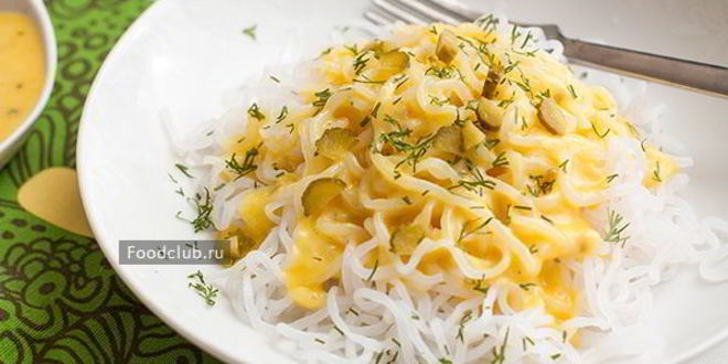 Рецепт обезжиренного сырного соуса и ширатаки