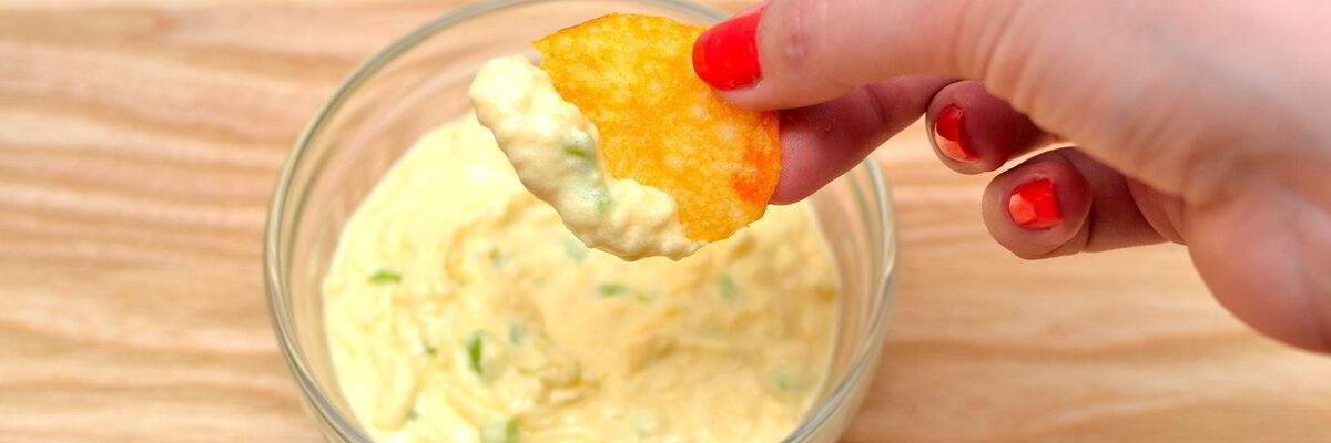 Рецепт Сырного соуса для чипсов начос