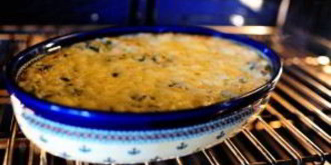 Рецепт сырного соуса с артишоками и шпинатом