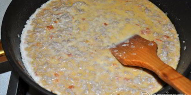 Рецепт сырного соуса с фаршем к пасте