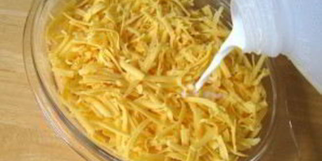 Рецепт сырного соуса в микроволновке