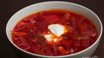 Рецепт Борща без томатной пасты