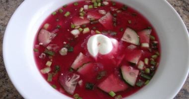 Рецепт Борща холодного свекольного