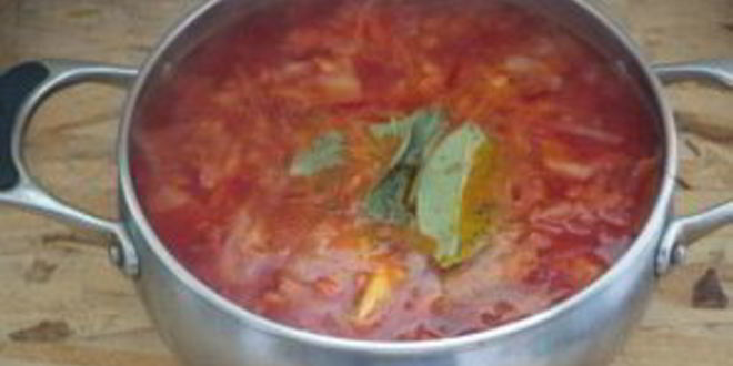 Рецепт борща классического