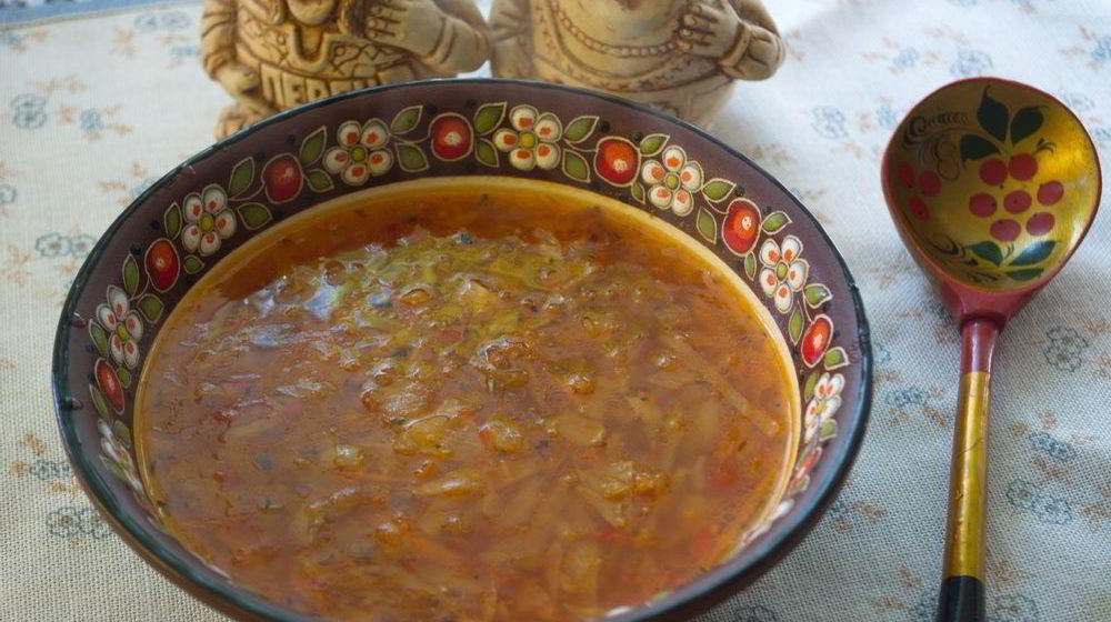 Как приготовить борщ куриный