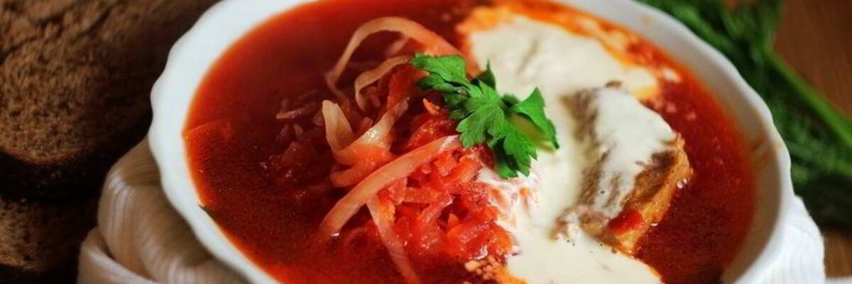 Рецепт Борща на свиных ребрышках