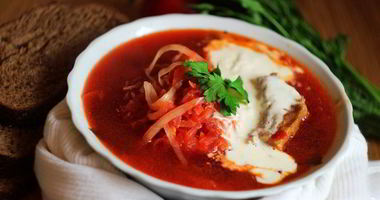 Рецепт Борща на свиных ребрышках